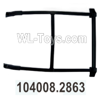 Wltoys 104020 Parts 104008.2863 Roof Frame Group.